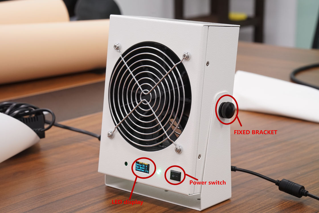High effective fan type ionizer desktop for Electronic production ESD control